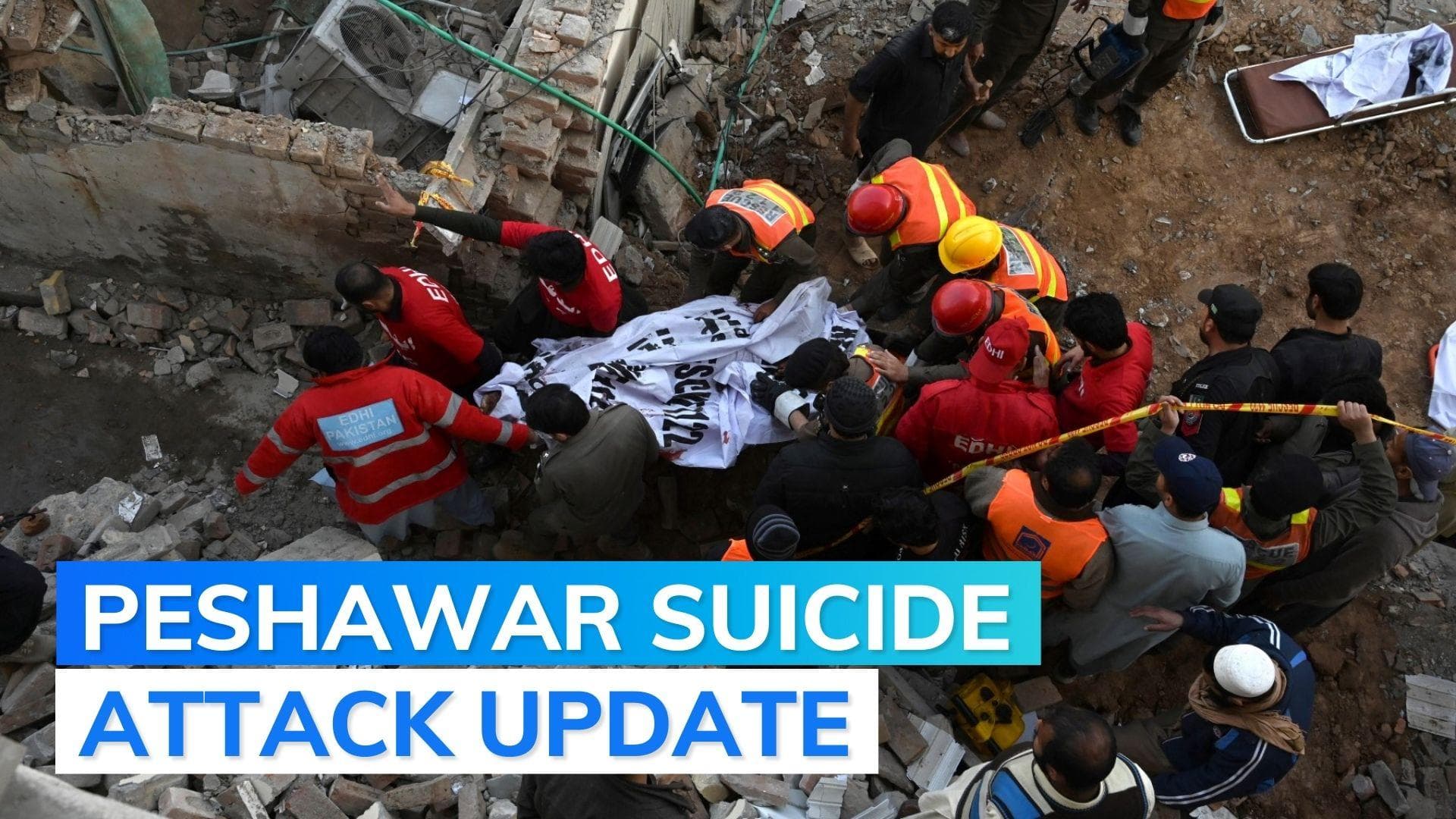 Pakistan: death toll in Peshawar mosque blast rises; over 80 dead 