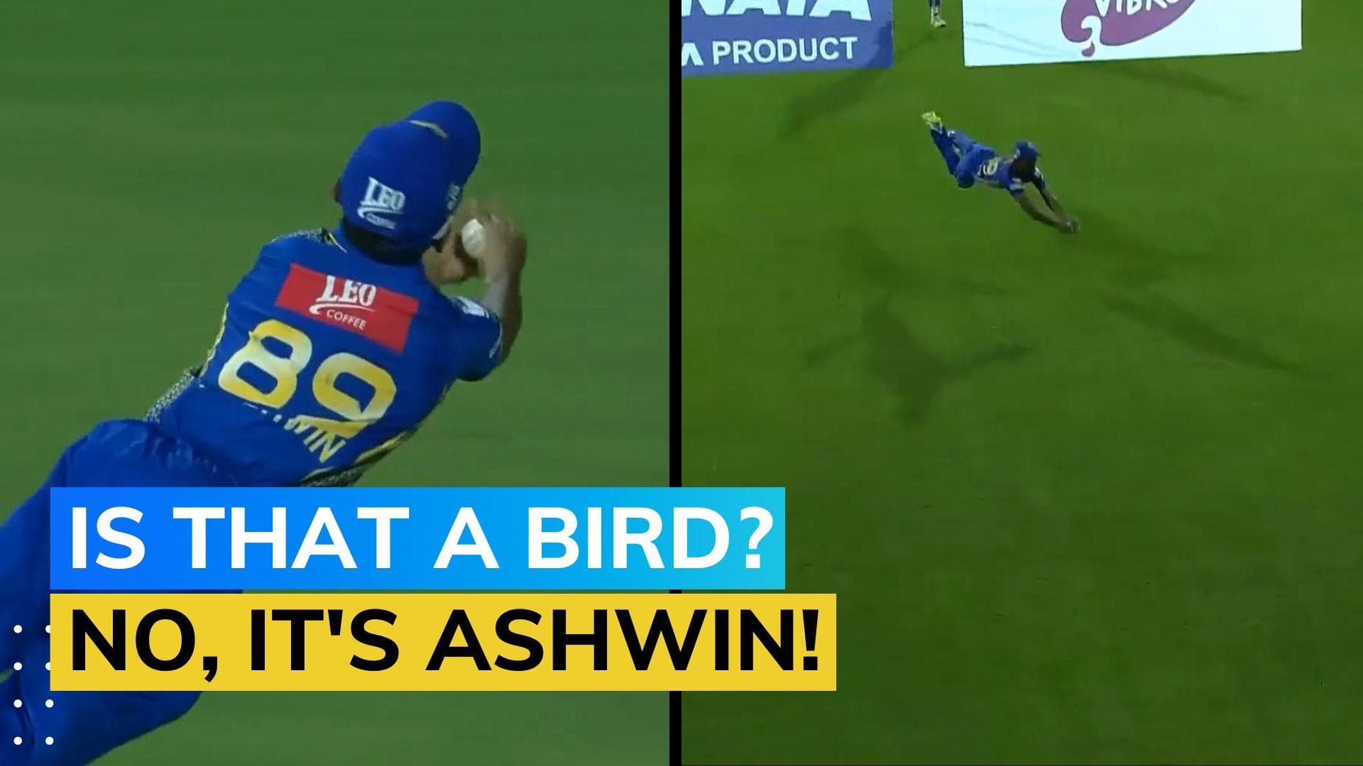 TNPL: 'Superman' Murugan Ashwin’s takes a blinder against Dindigul Dragons | WATCH