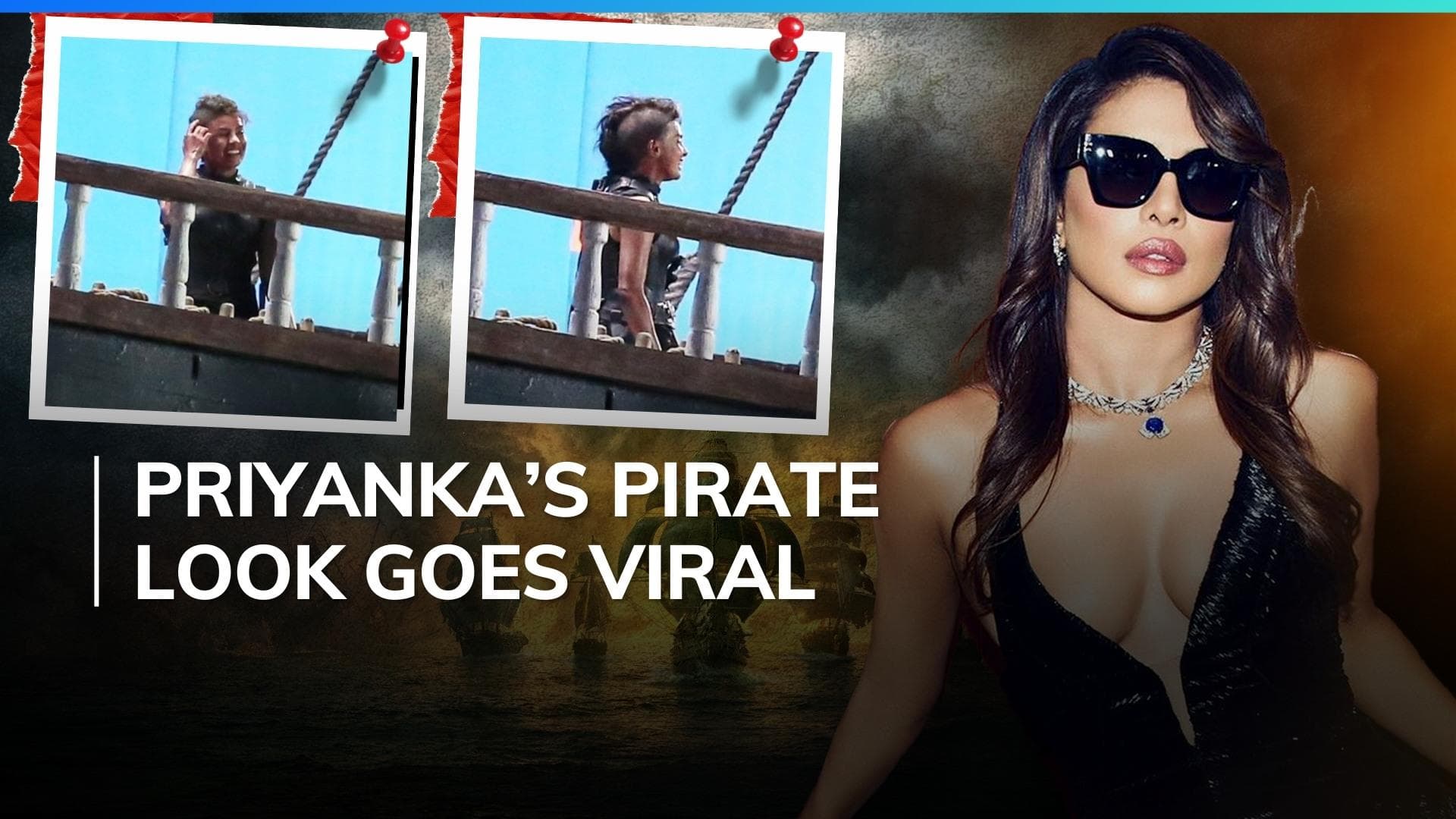 Priyanka Chopra sports a mohawk in leaked pictures from sets of ‘The Bluff', netizens react 