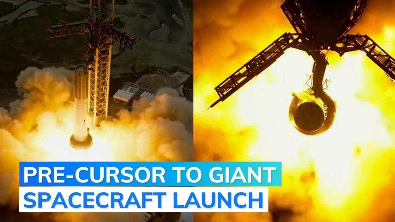 Watch: SpaceX test fires powerful giant Starship spacecraft