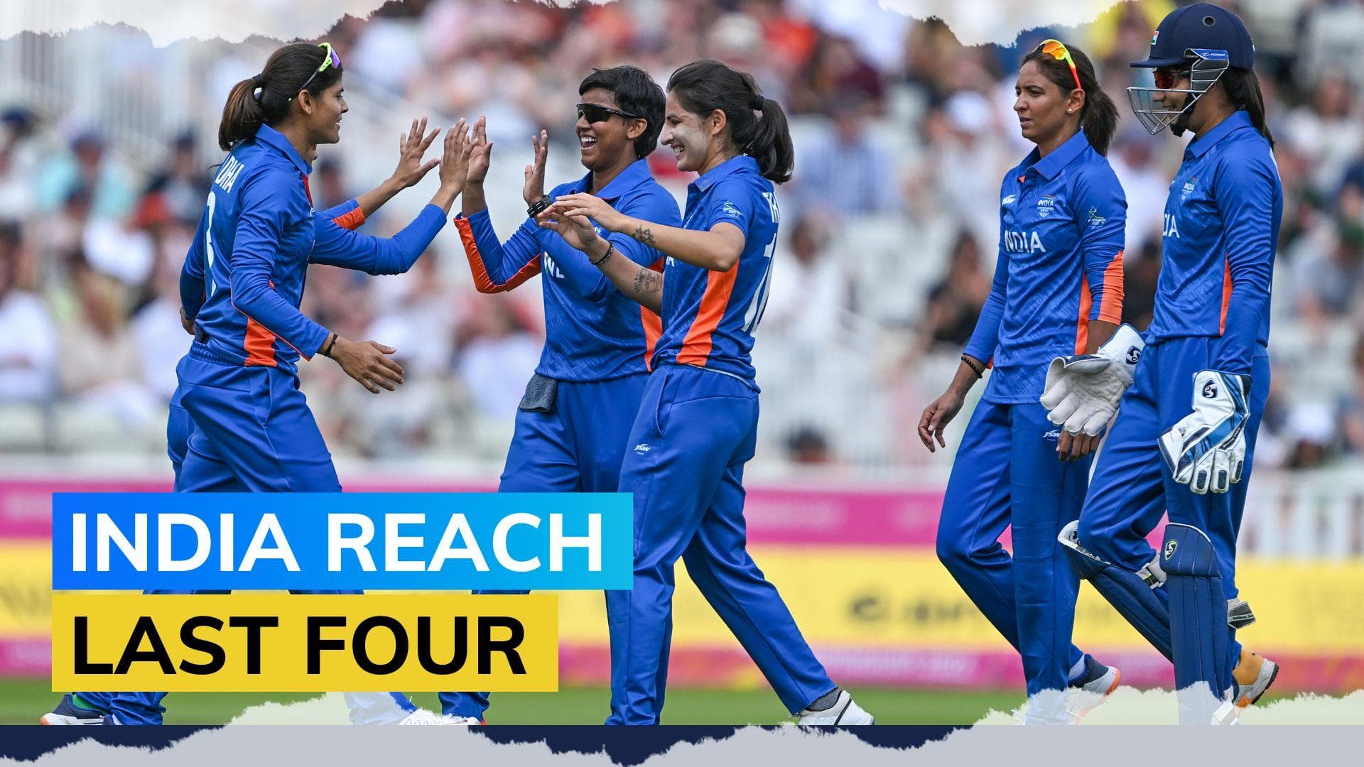 CWG: Indian Women’s Cricket Team qualify for semi-final