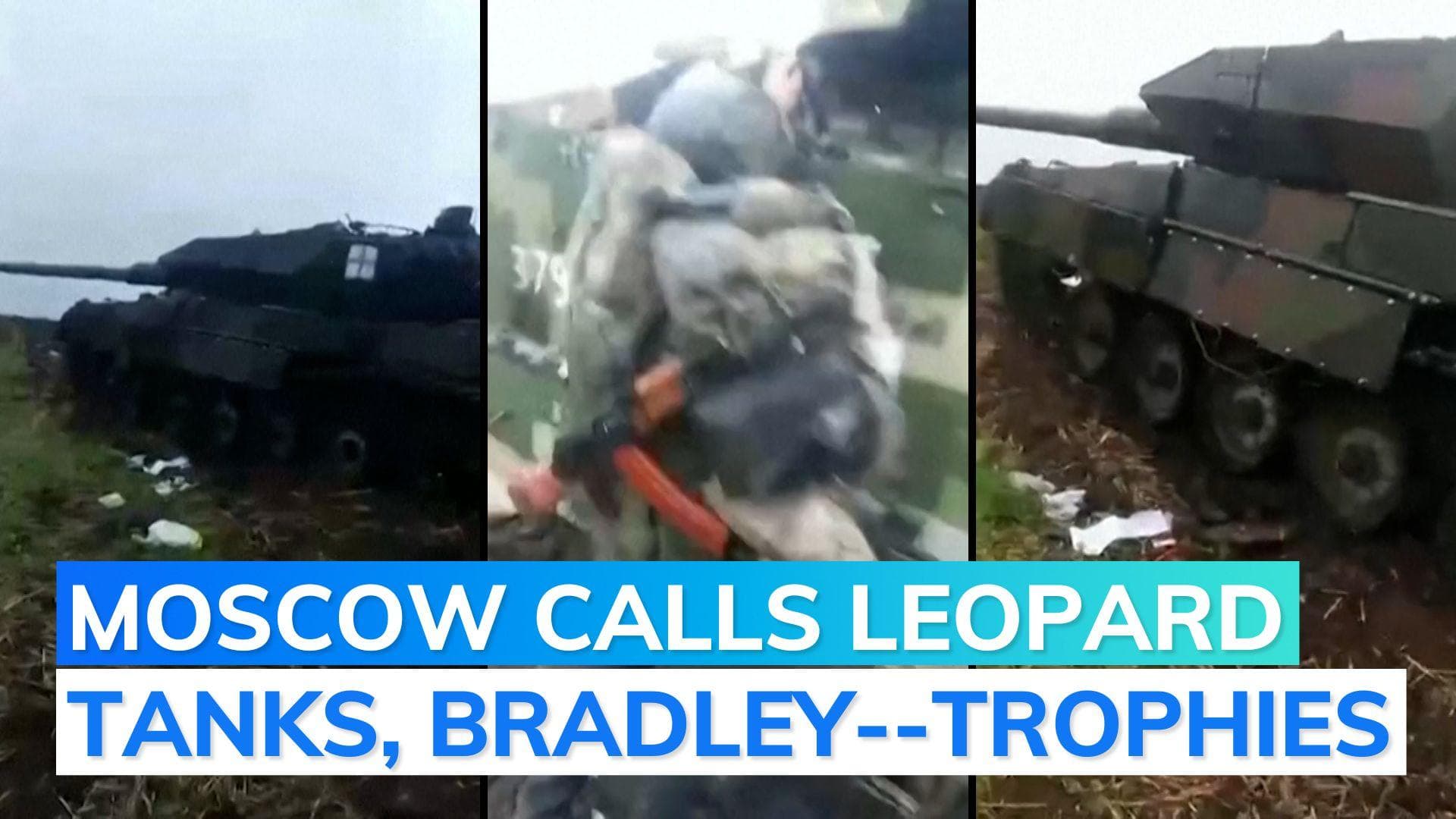 Ukraine war: Russia captures German, US tanks, shares video | Watch