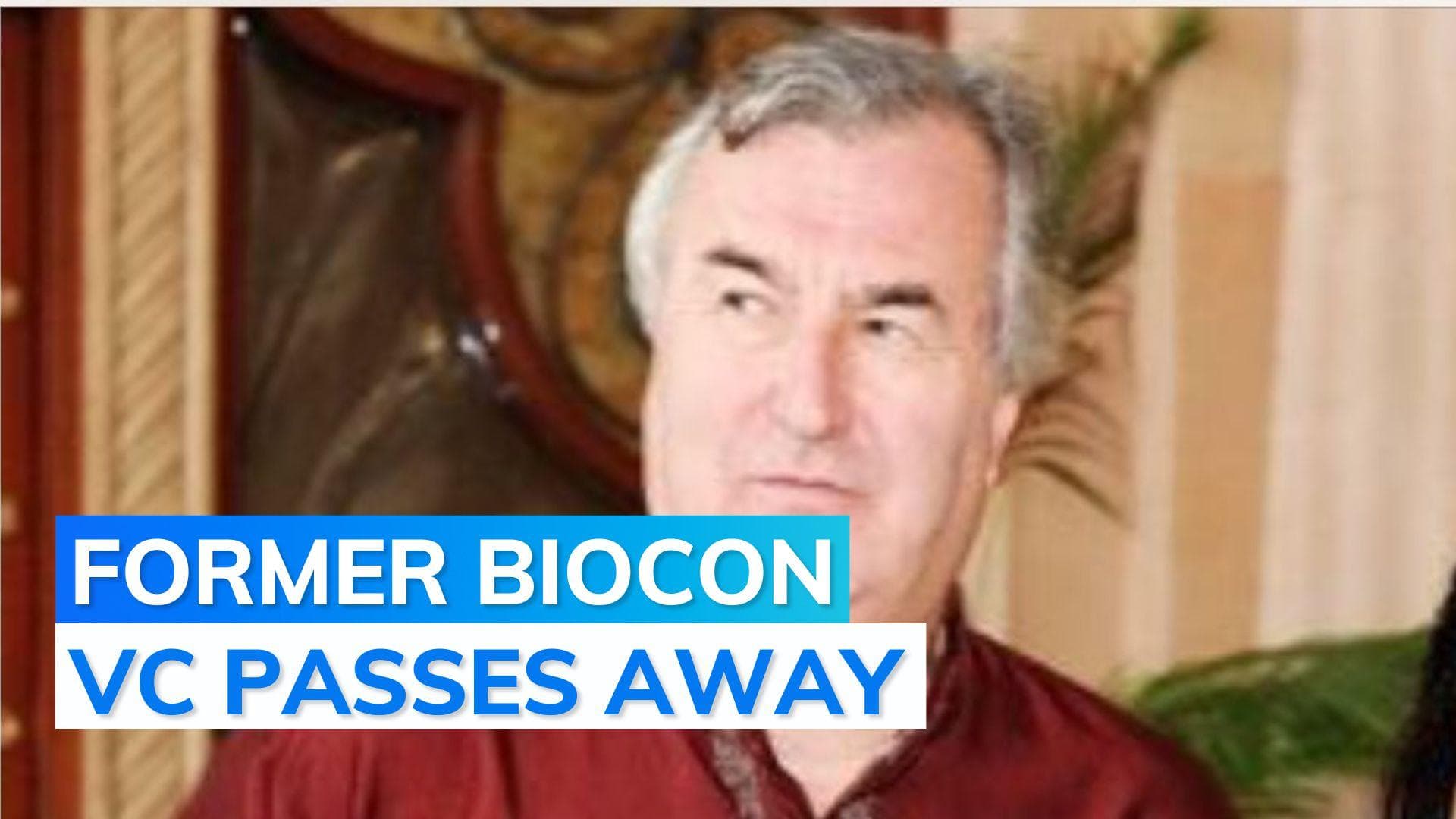 Biocon chief Kiran Mazumdar Shaw's husband passes away