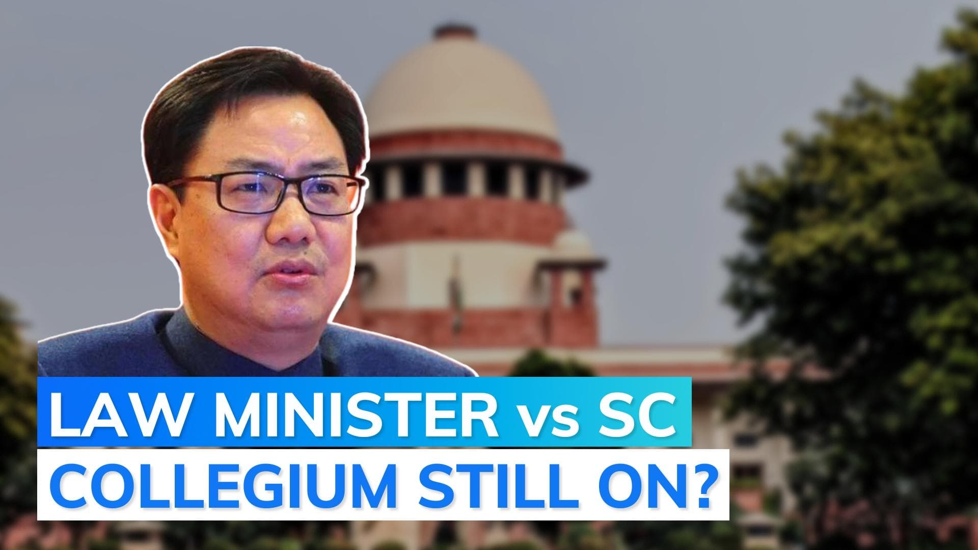 Kiren Rijiju refuses to comment on Collegium system; says it's a 'mindgame'