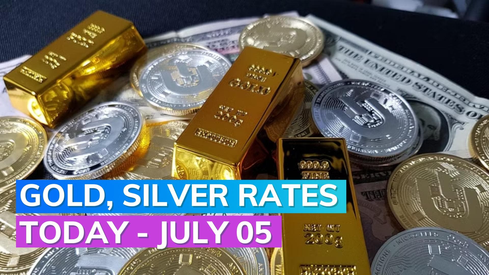 Gold, Silver Rates Today 05 July 2023: Check Prices in Mumbai, Delhi, Chennai, Kolkata