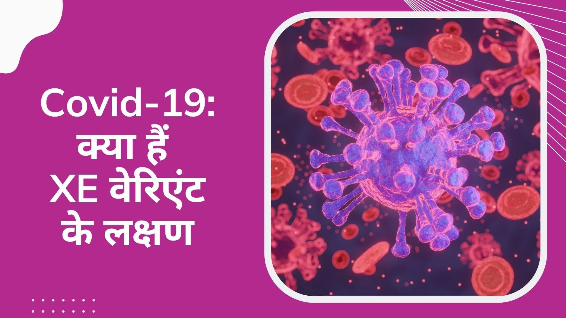 Covid-19 XE variant: क्या है कोरोना के XE वेरिएंट के लक्षण, जानें कितना खतरनाक है ये वेरिएंट