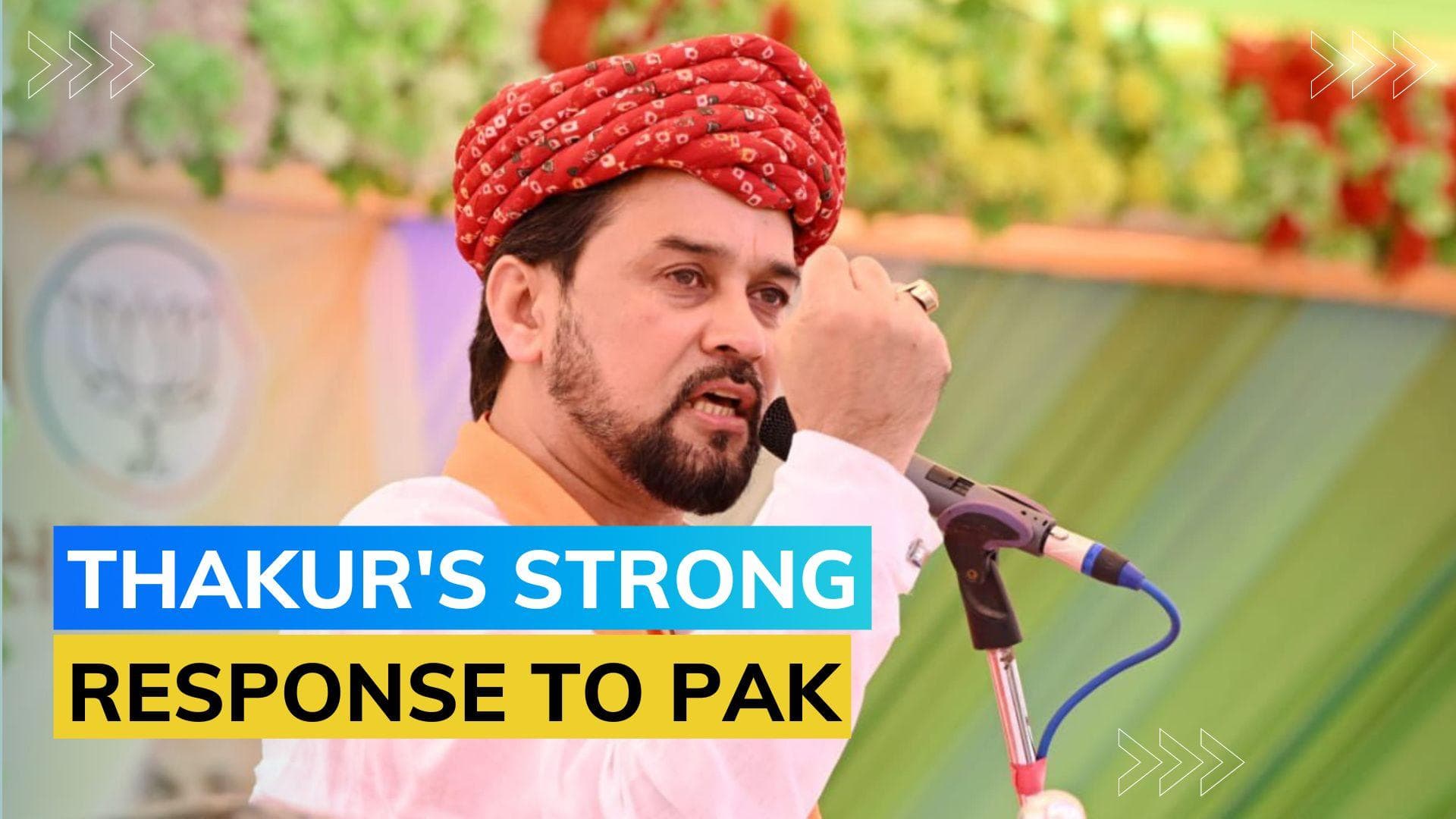 Home Ministry to decide if India will tour Pakistan for Asia cup: Anurag Thakur
