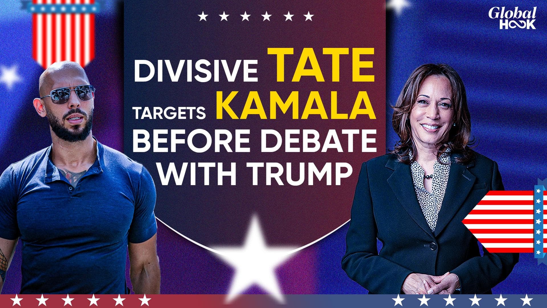 Andrew Tate's 'With Fuc*ing Kamala Harris Laughing' Rant Goes Viral | Internet Says Tate Dresses Like Har