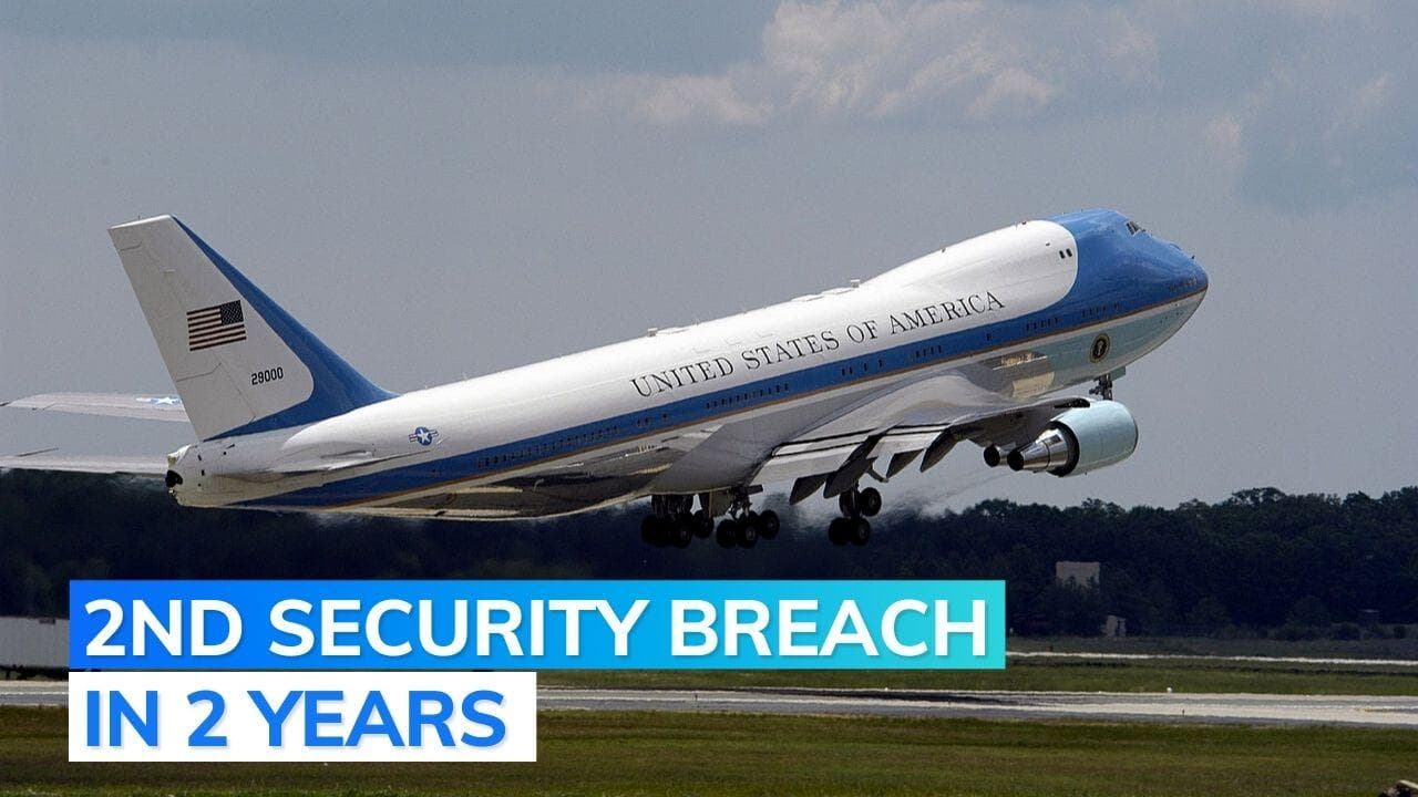 US: after Feb 2021, another man held for trespassing base of Air Force One
