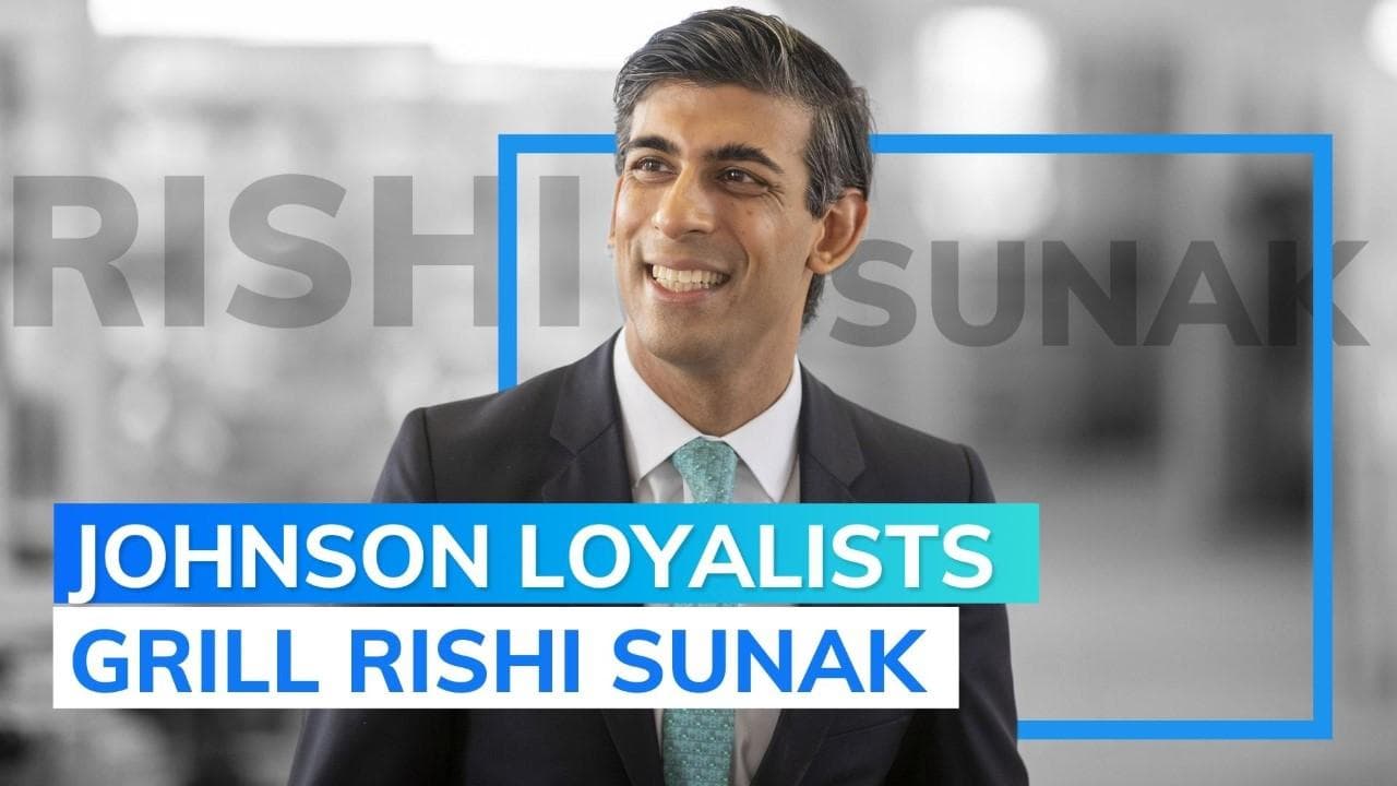 UK: Johnson loyalists call Rishi Sunak a backstabber at first hustings