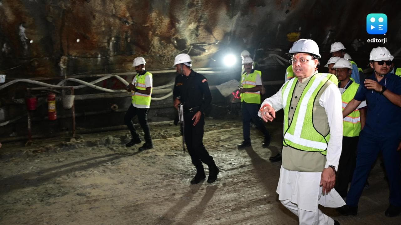 Silkyara tunnel achieves breakthrough, CM Dhami says it will be renamed after Baba Baukhnag