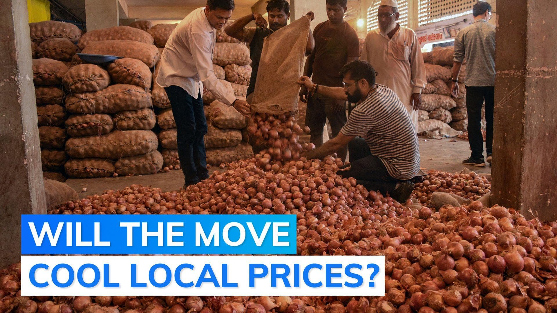 Govt imposes 40% export duty on onion to improve local supplies