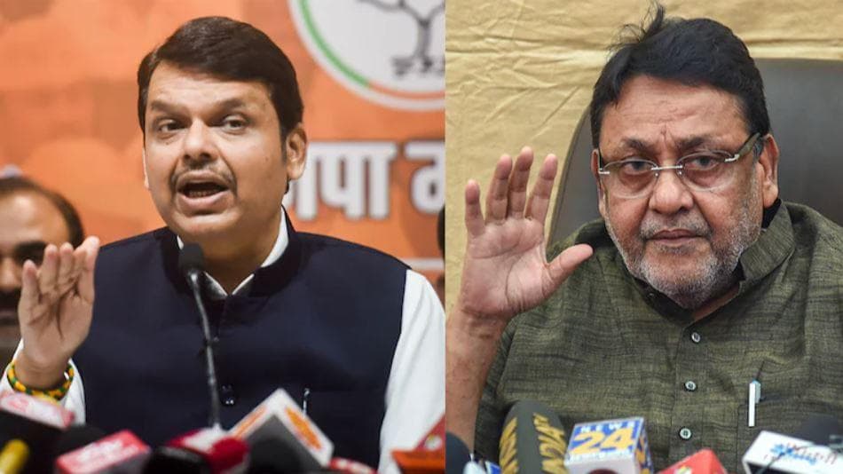 Nawab Malik की बेटी और दामाद ने फडणवीस को भेजा नोटिस, माफी के साथ 5 करोड़ का मुआवजा मांगा 