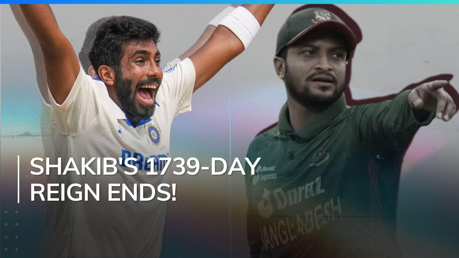 ICC Rankings: Jasprit Bumrah maintains top spot, Nabi ends Shakib's long reign as top ODI all-rounder