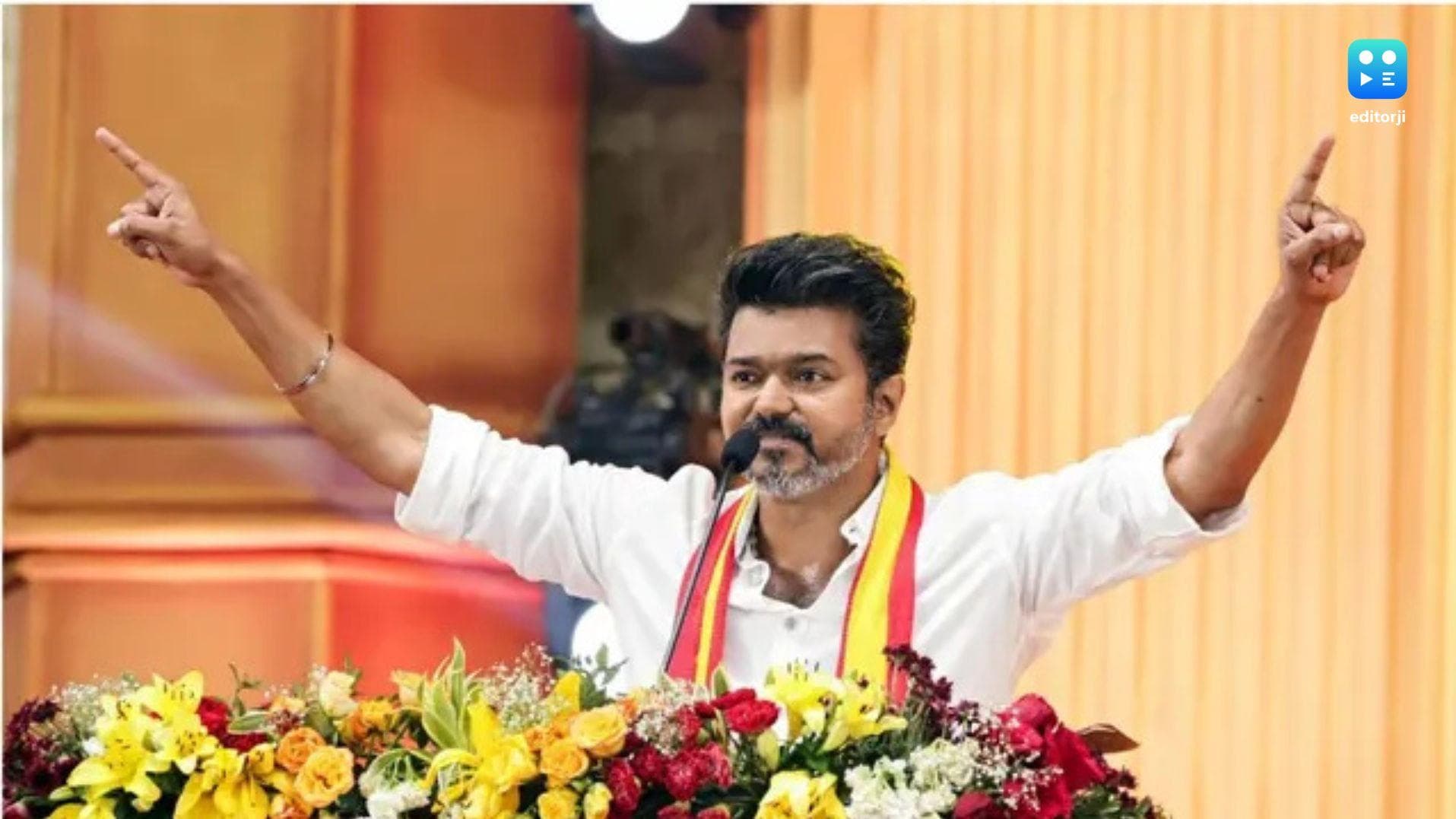 Actor-Politician Vijay backs farmers opposing Parandur airport project
