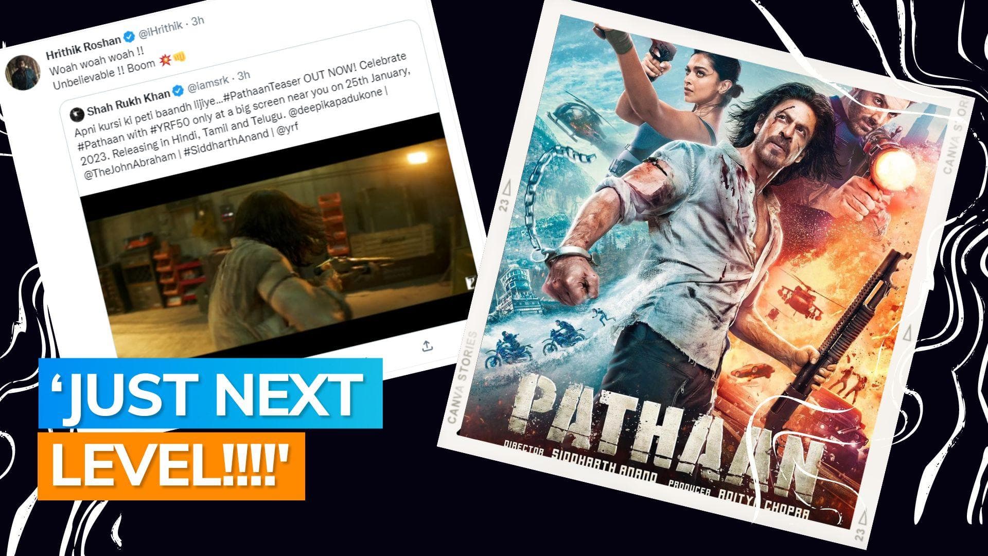 ‘Pathaan’ teaser: Alia Bhatt, Hrithik Roshan, Arjun Kapoor applaud Shah Rukh Khan's forthcoming film  