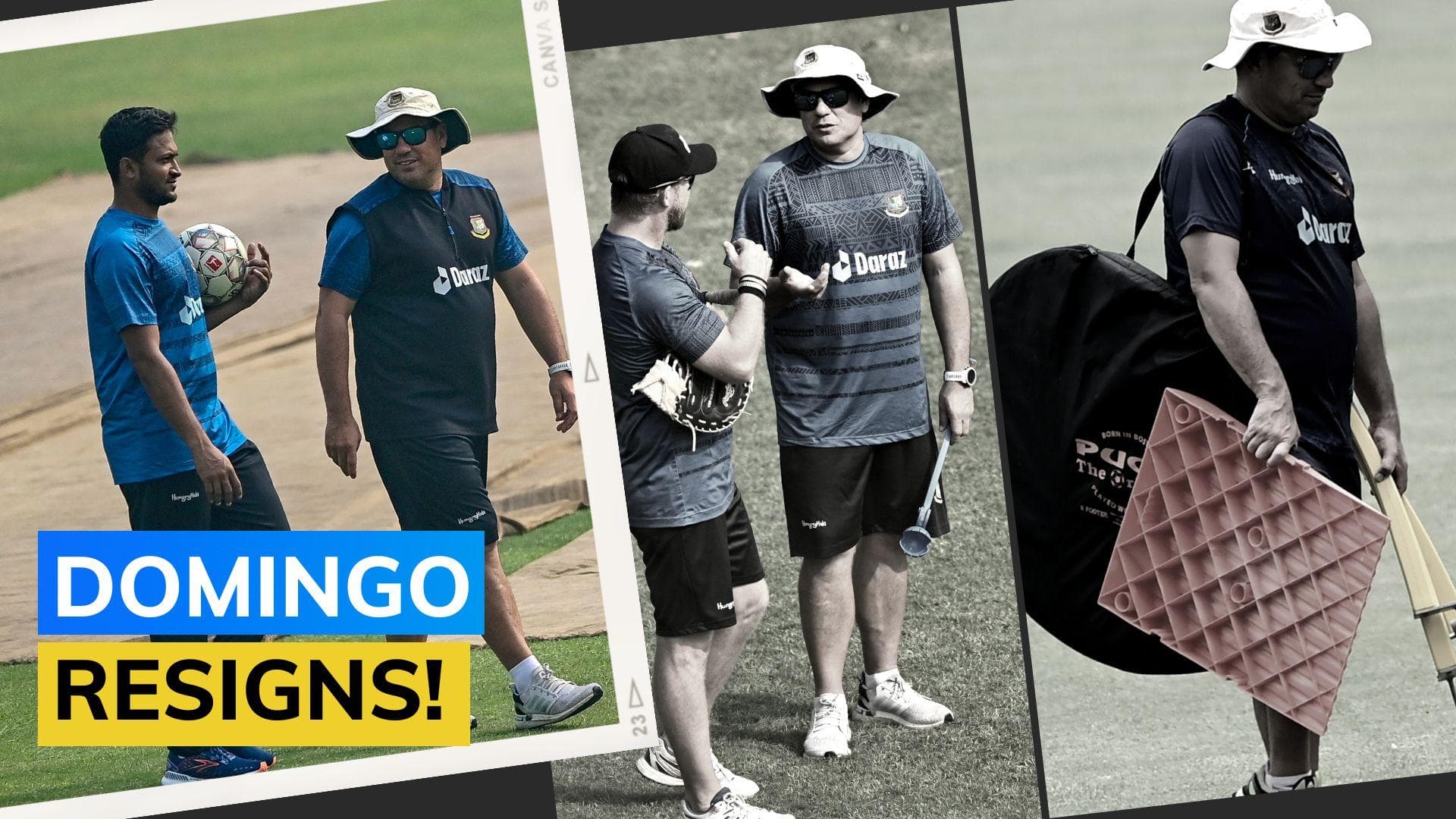 Russell Domingo steps down as Bangladesh coach after Test series loss against India