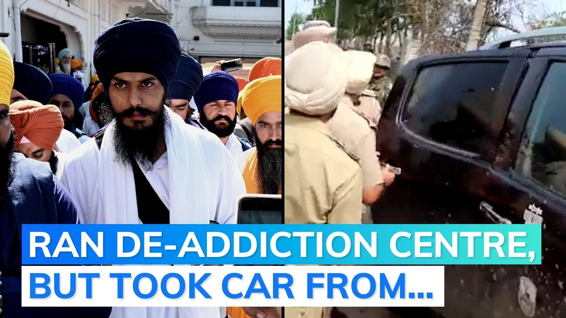 Amritpal's Mercedes SUV belonged to...: links with drug mafia under lens