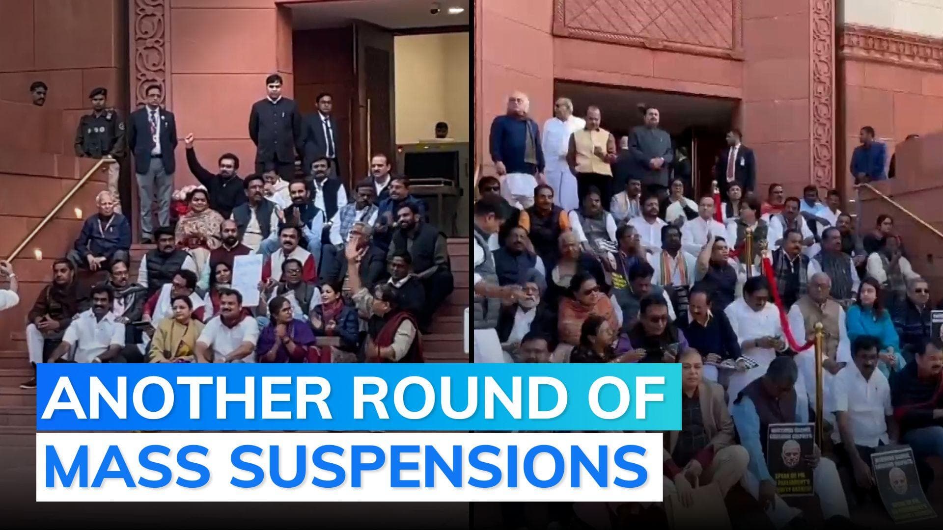 49 Lok Sabha MPs suspended for disrupting House proceedings