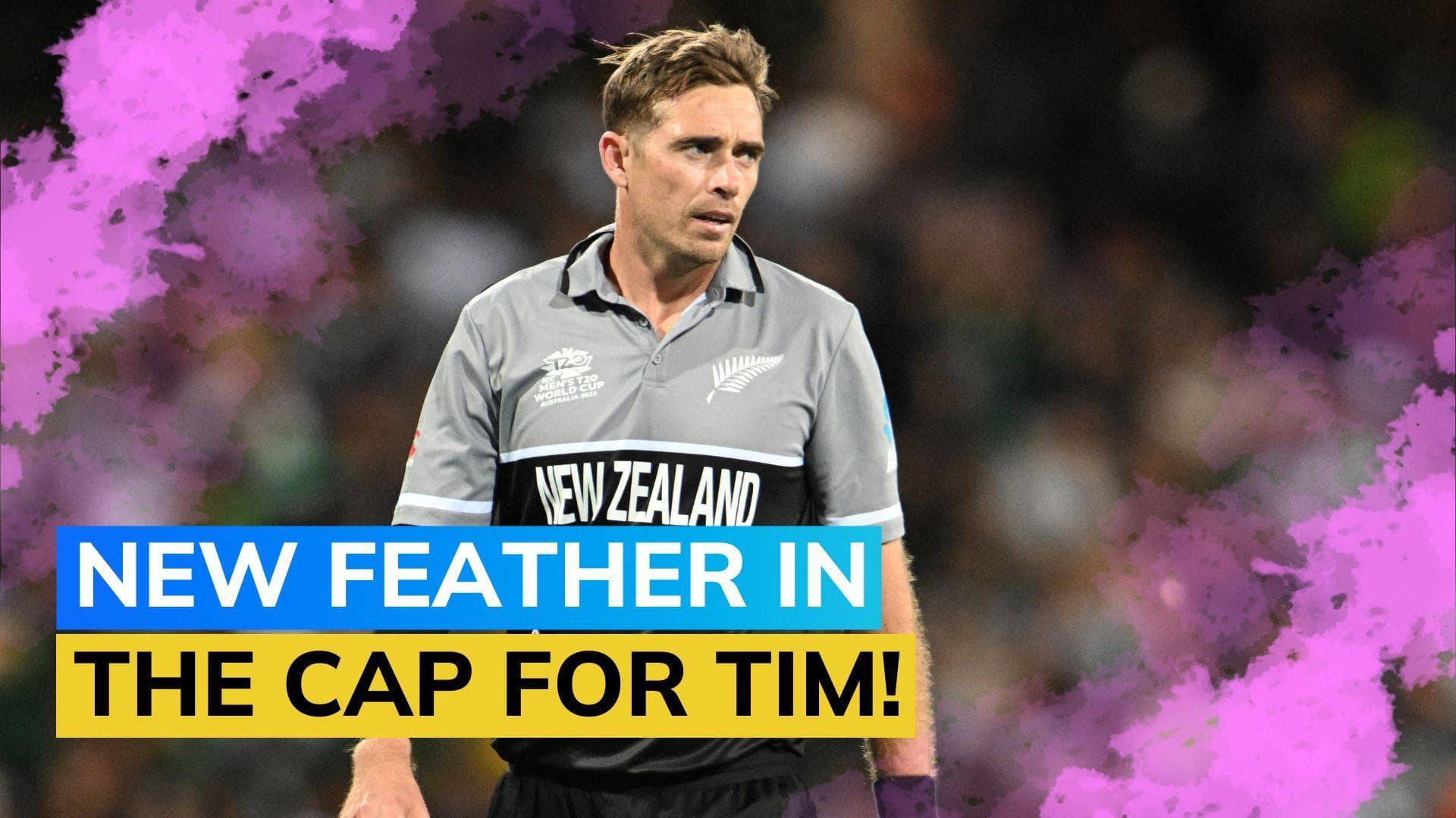 New Zealand’s Tim Southee scripts T20I history against Pakistan | NZ vs PAK