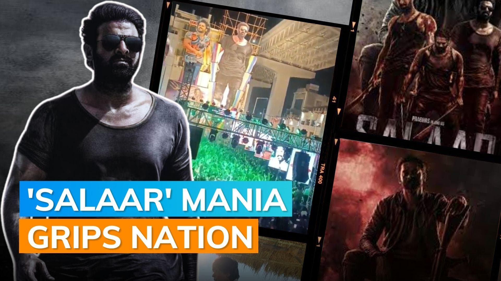  ‘Salaar’: Fans burst crackers, dance to Prabhas’ songs to celebrate film’s release | Watch 