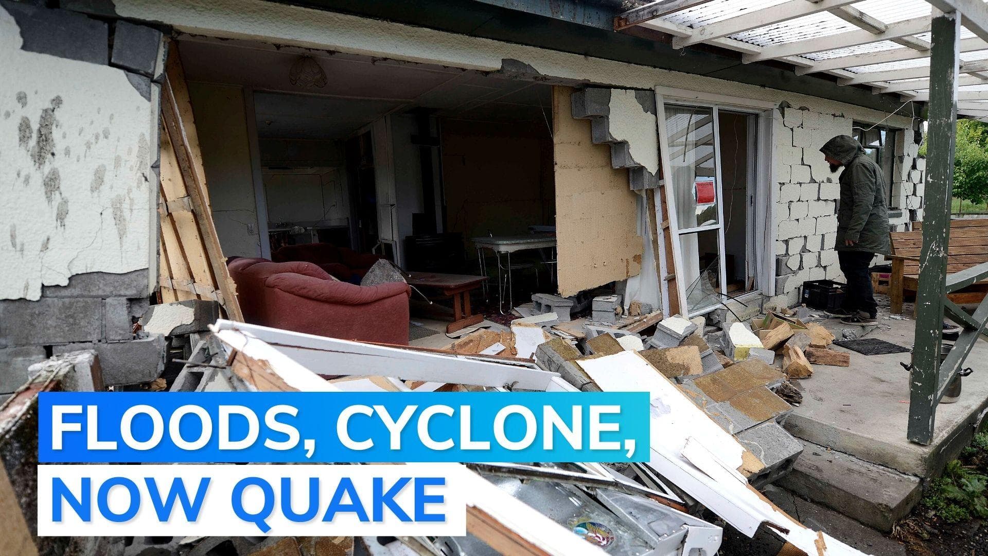 After Cyclone Gabrielle, New Zealand's capital hit with strong earthquake 
