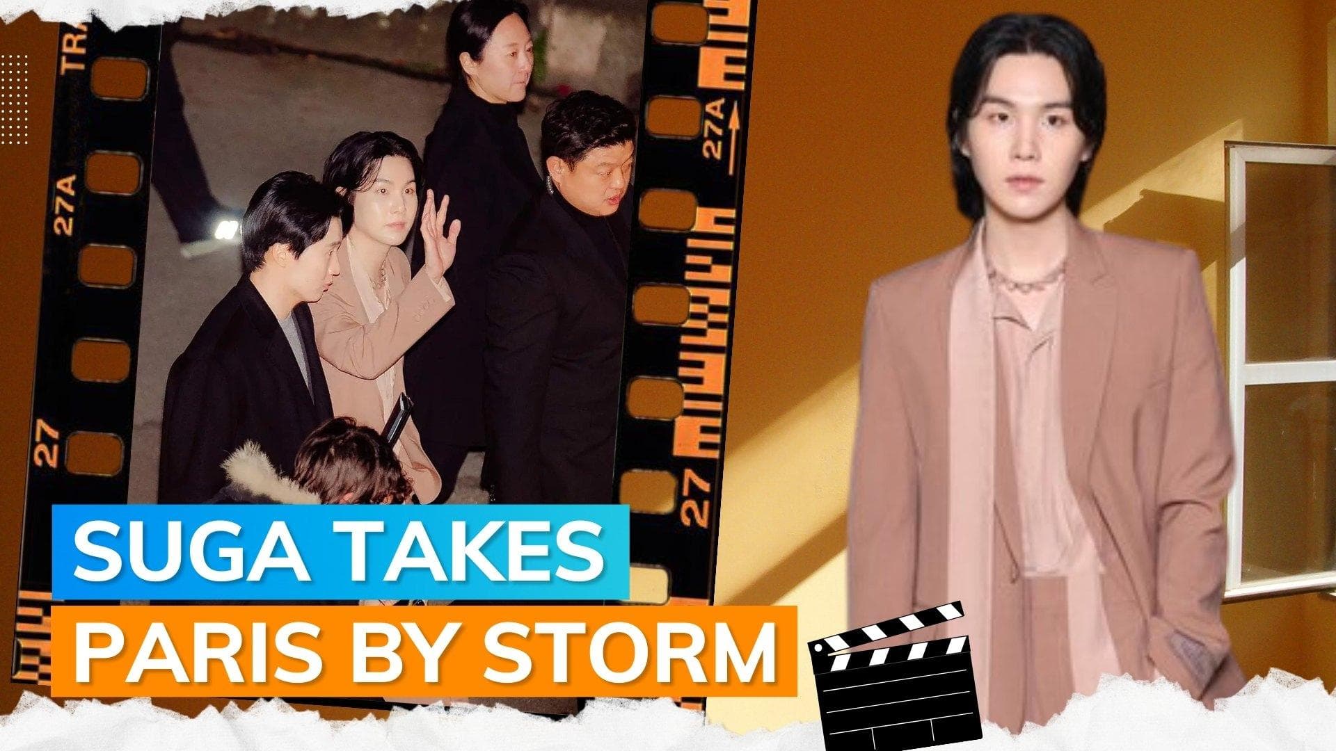 BTS' Suga rules front row at Valentino show in Paris, ARMY cheers for him 