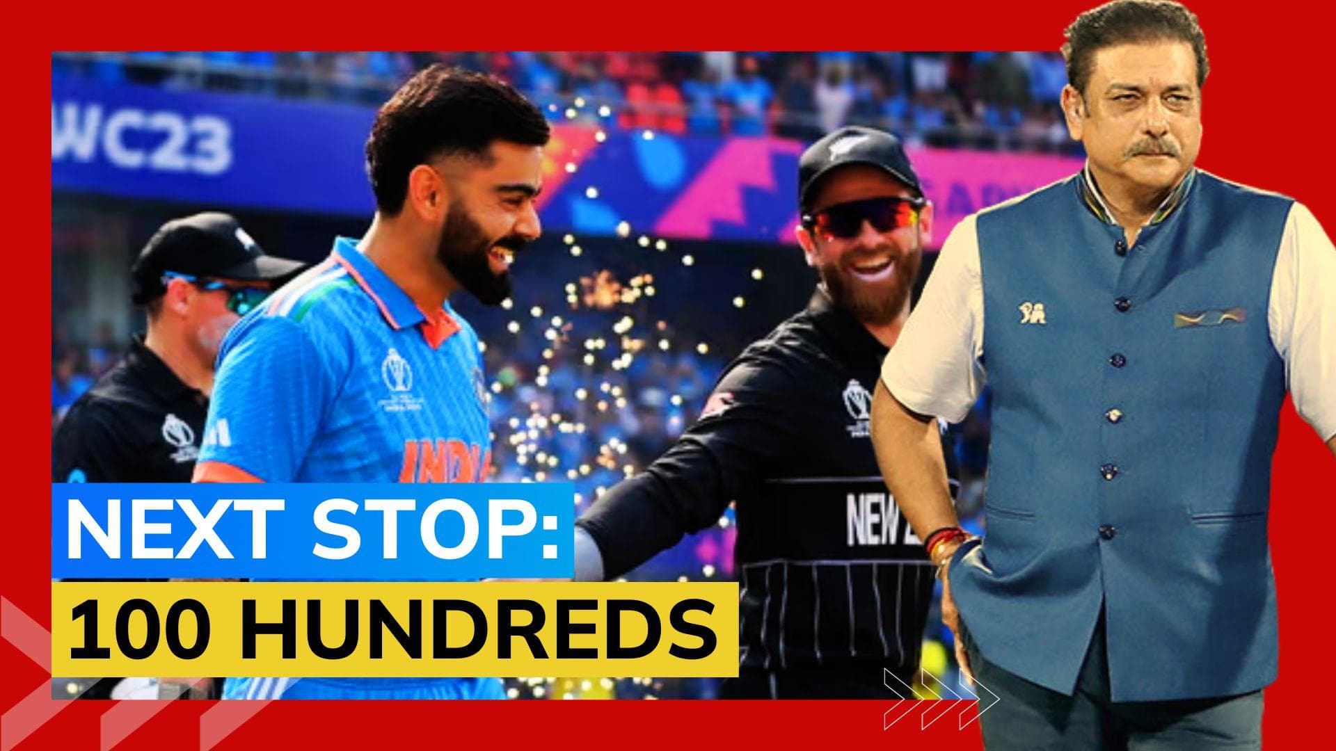 Virat Kohli can surpass Sachin Tendulkar's record of 100 international hundreds: Ravi Shastri 