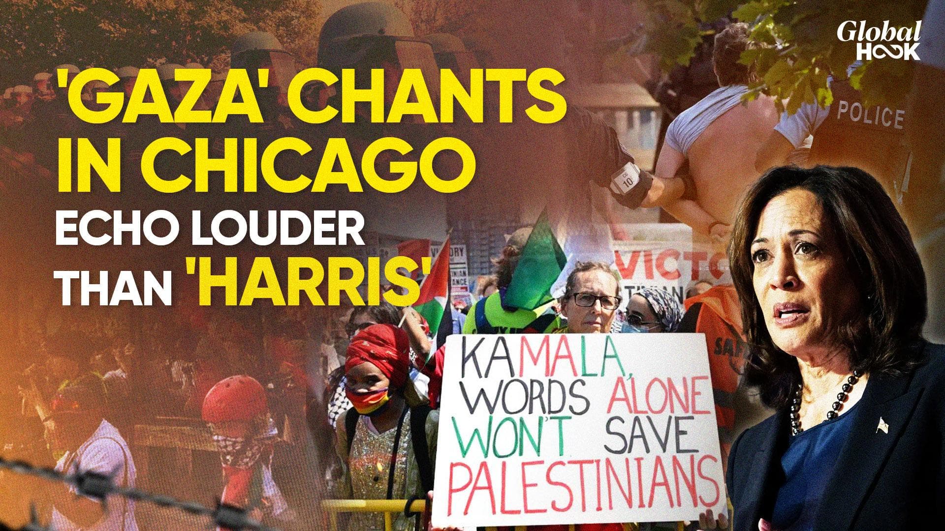 Gaza Protesters Arrested In Chicago After Security Fence Breach Near Democratic National Convention