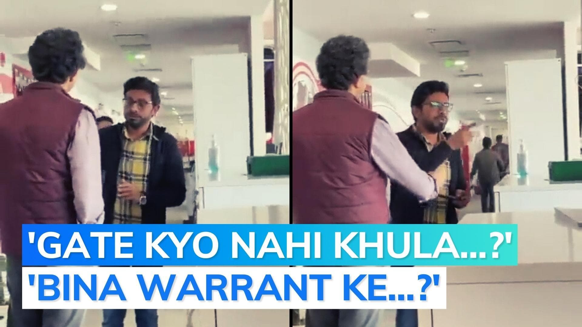 Video from 'inside BBC office', argument between Income Tax official and staff viral on social media