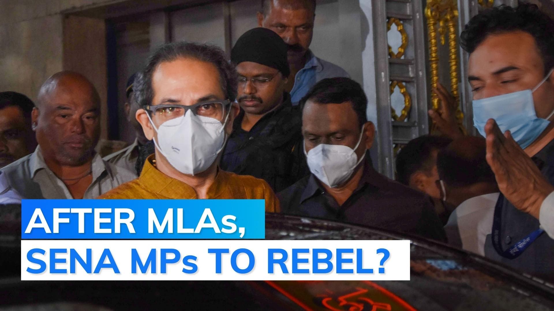  Shiv Sena MPs want Uddhav to patch up with Eknath Shinde