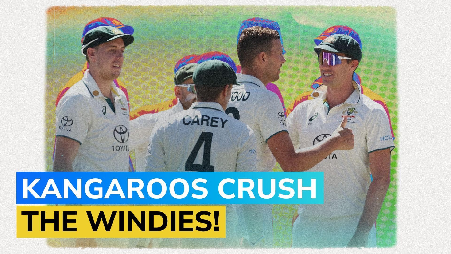 Josh Hazlewood stars as Australia claim 10-wicket win inside 3 days over West Indies | AUS vs WI 1st Test