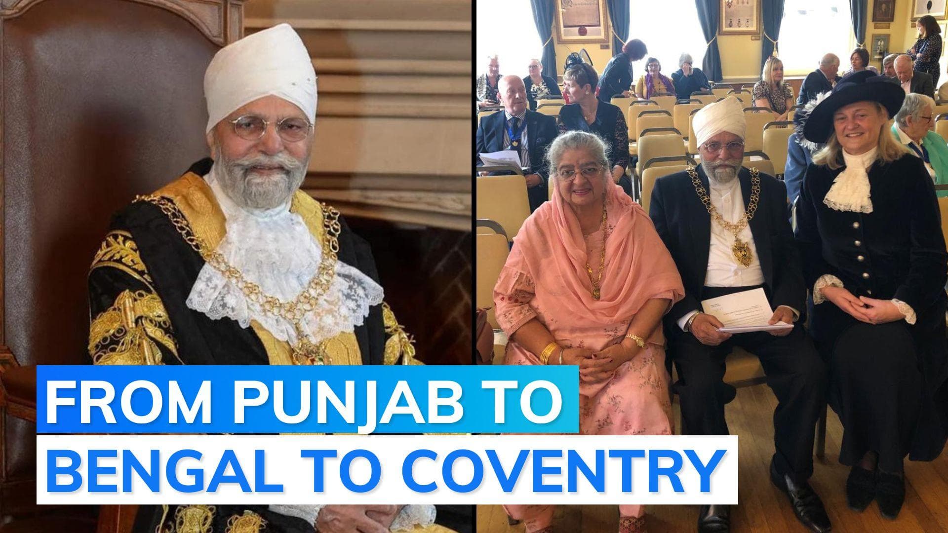 UK: Coventry city gets first turban-wearing Sikh Lord Mayor