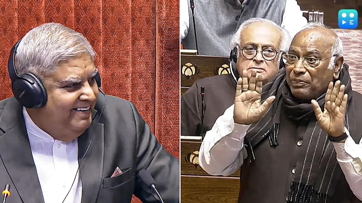 Rajya Sabha: Opposition stalls proceedings over Shah's remarks on Ambedkar
