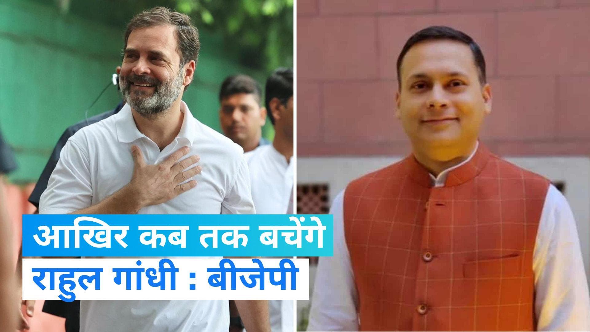 Rahul Gandhi: 'कई आपराधिक मामलों में आरोपी हैं राहुल, आखिर कब तक बचेंगे'- बीजेपी 