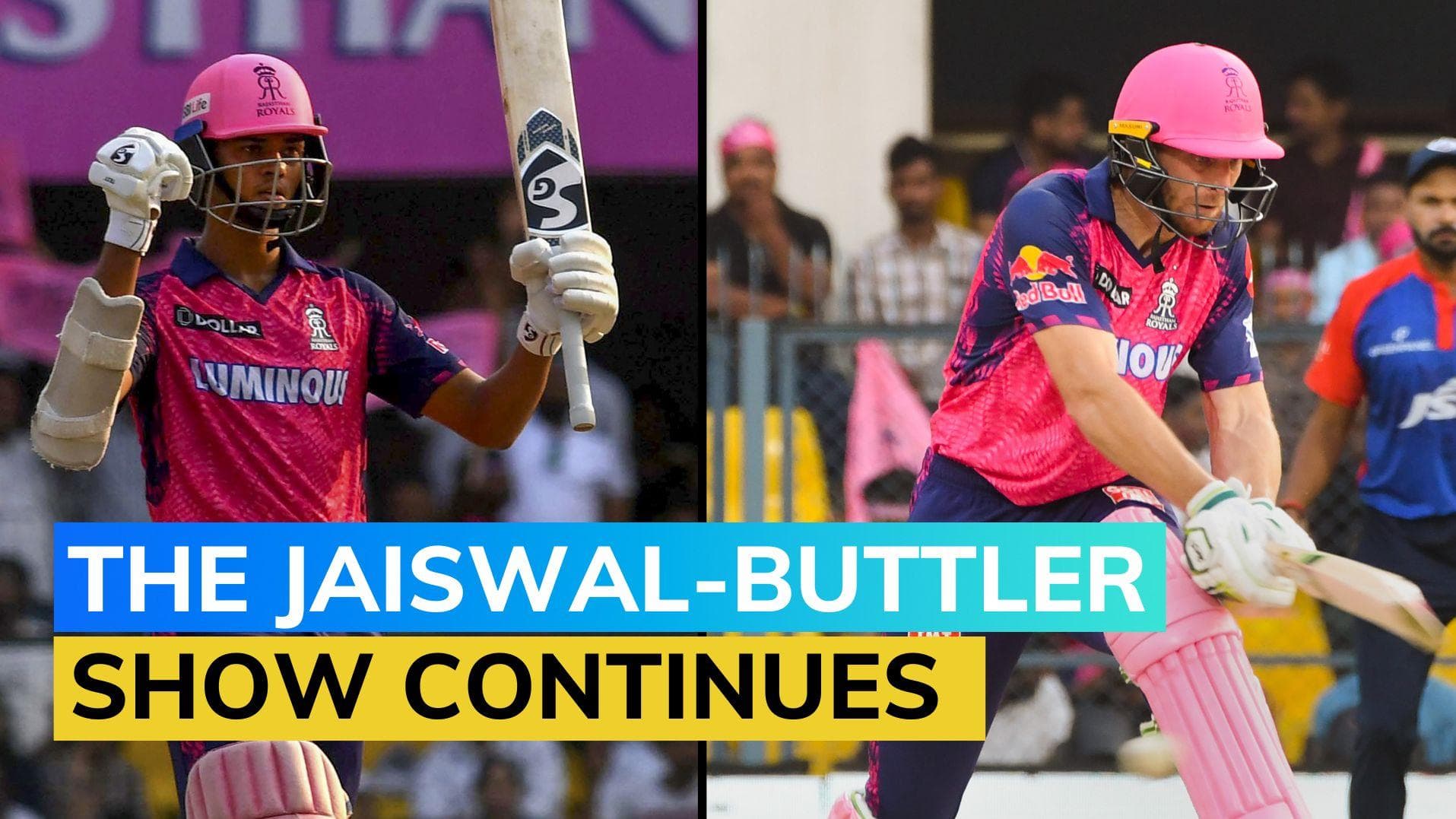 IPL 2023, DC vs RR: Jos Buttler, Yashasvi Jaiswal's incredible knocks power Rajasthan to 199-4