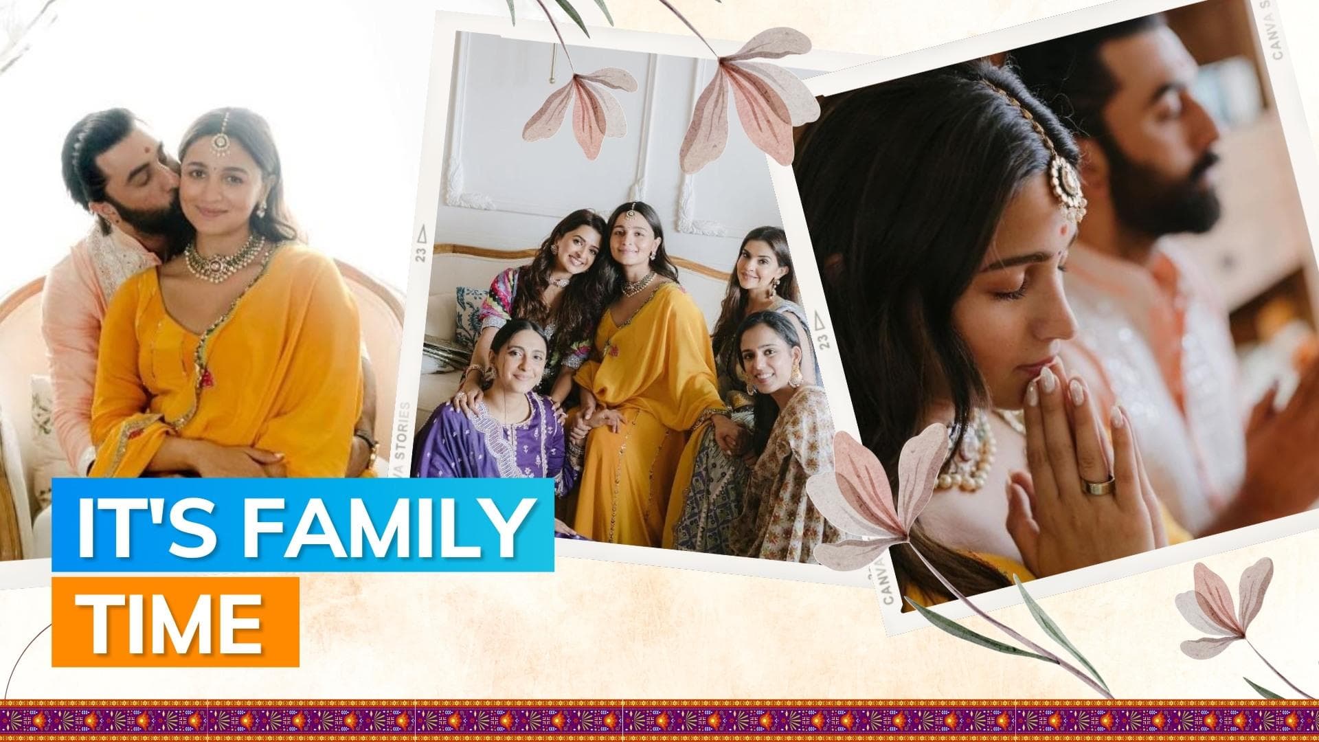 Alia Bhatt shares pics from her baby shower with husband Ranbir Kapoor & family; captions it 'Just Love'