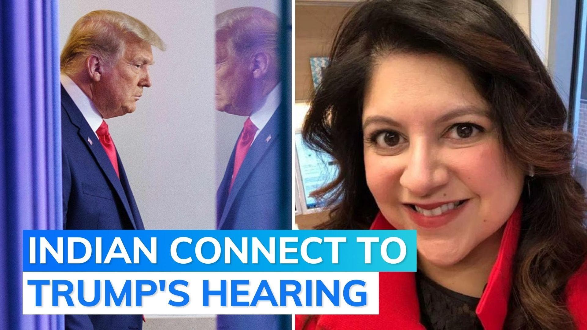 Indian-American judge hears Donald Trump's case on election interference