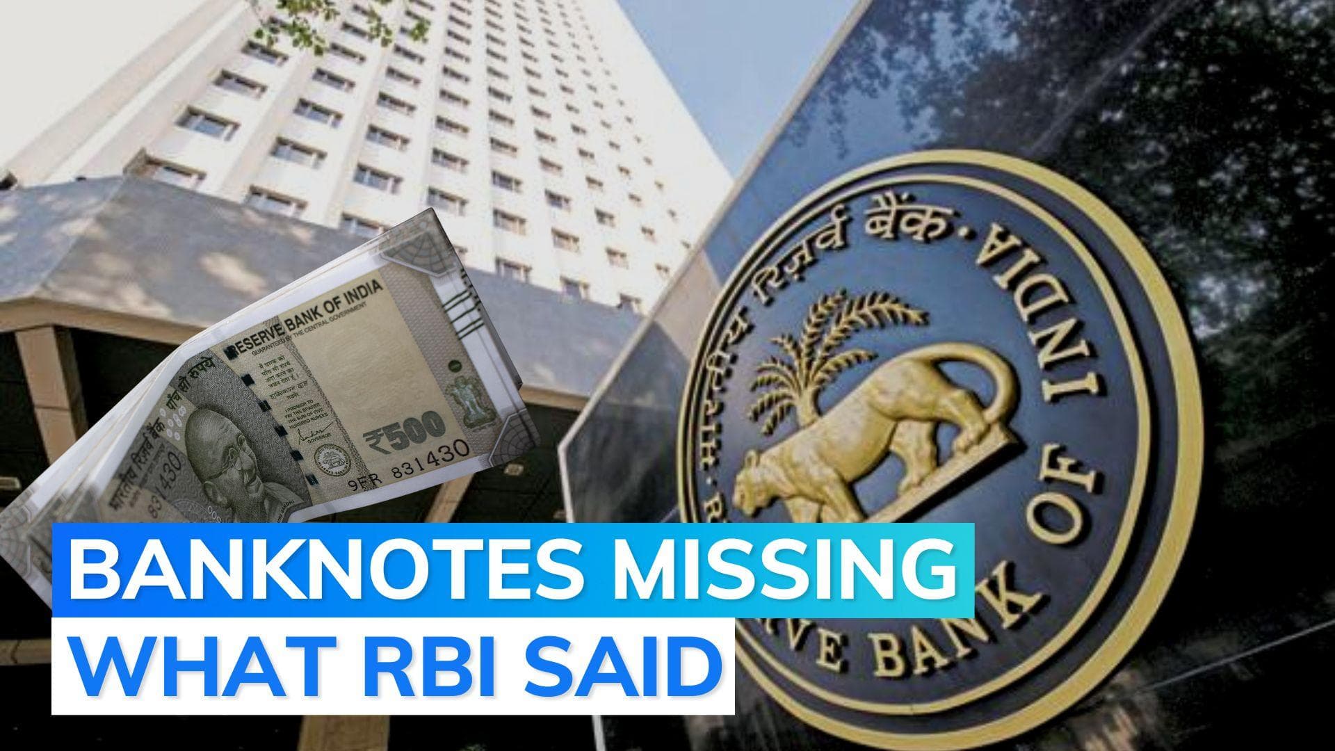 Rs 500 notes worth Rs 88,000 crore missing from Indian economy?; RBI says report 'not correct'