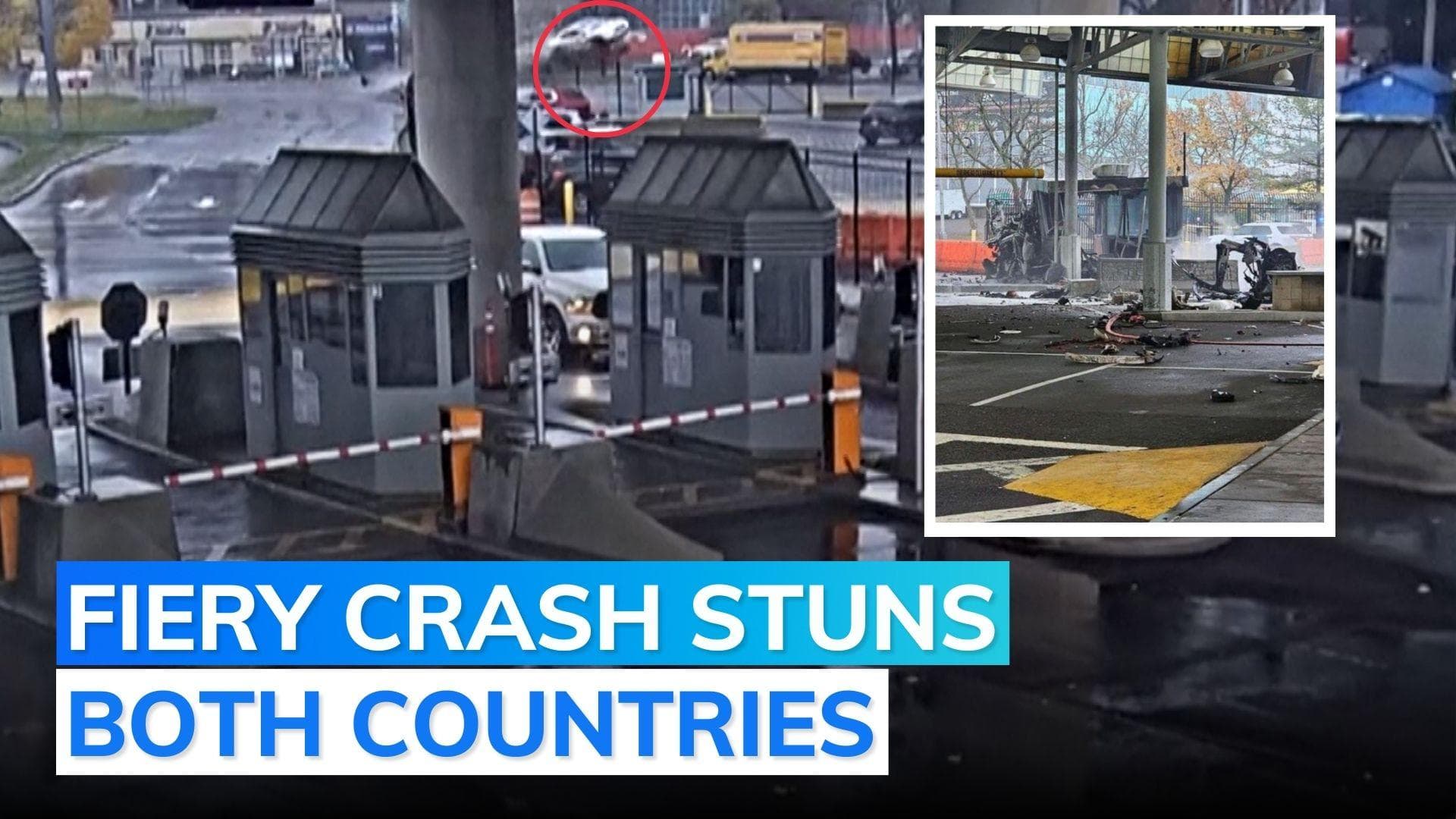 Vehicle explodes at US-Canada bridge killing 2; terror attack ruled out