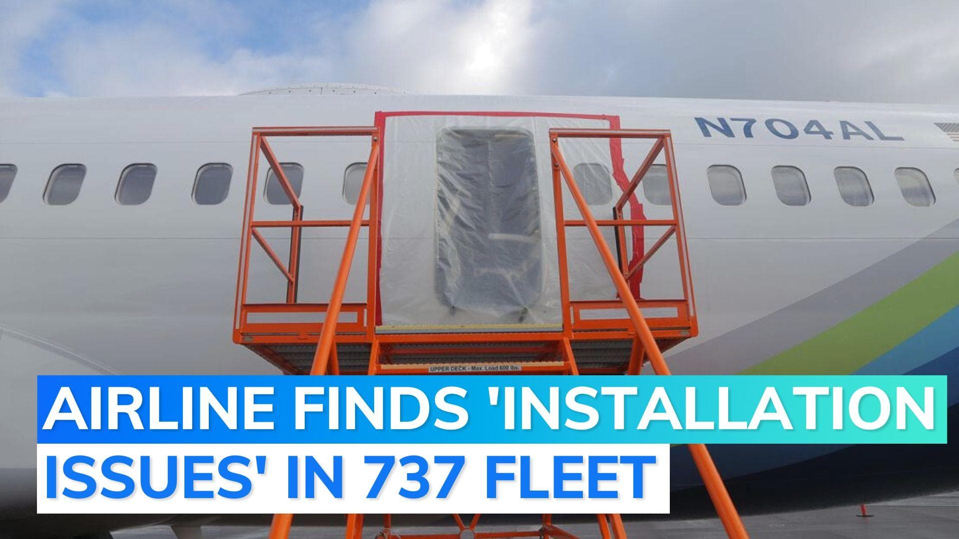 Alaska Airlines blowout: United Airlines says inspections found loose bolts on its 737 MAX planes