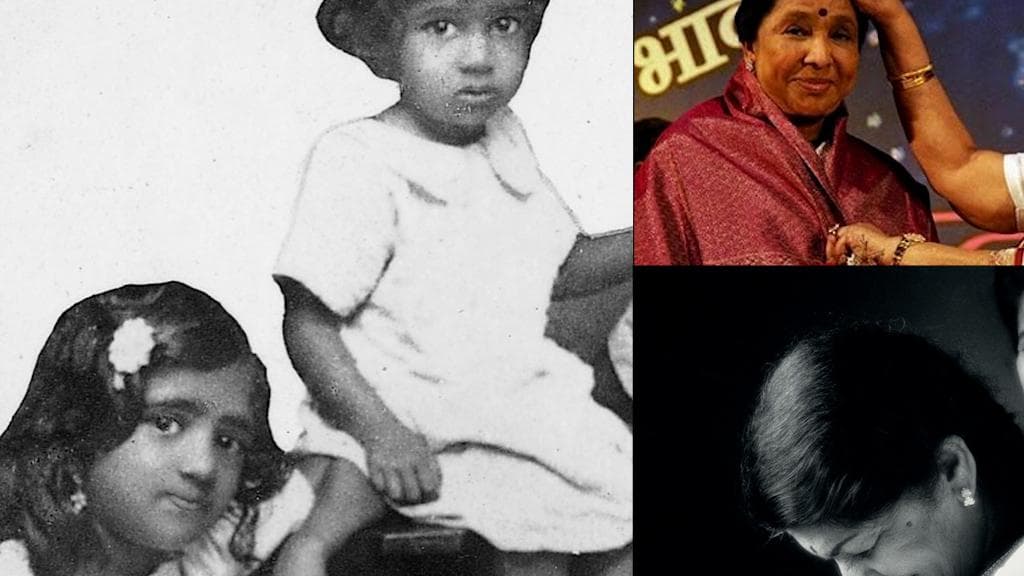 Asha Bhosle: লতার সঙ্গে শৈশবের ছবি শেয়ার করলেন আশা, দিদিকে হারিয়ে স্মৃতিতে ডুব বোনের