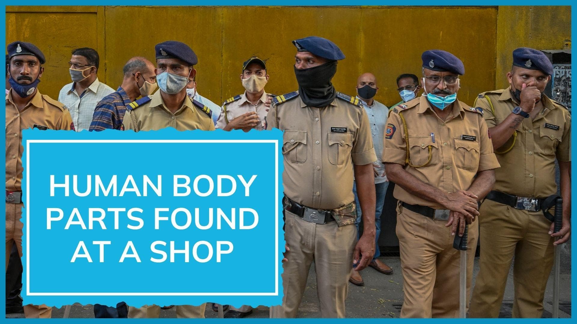 In a shop, human brain, ears, eyes found but Nashik police not probing murder angle yet. Watch why
