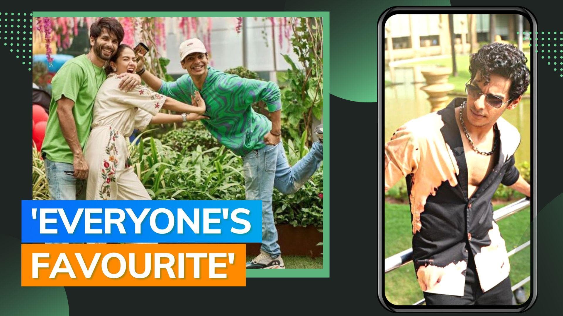 Shahid Kapoor-Mira Rajput’s quirky birthday wish for Ishaan Khatter: ‘One who refuses to get out of ours’