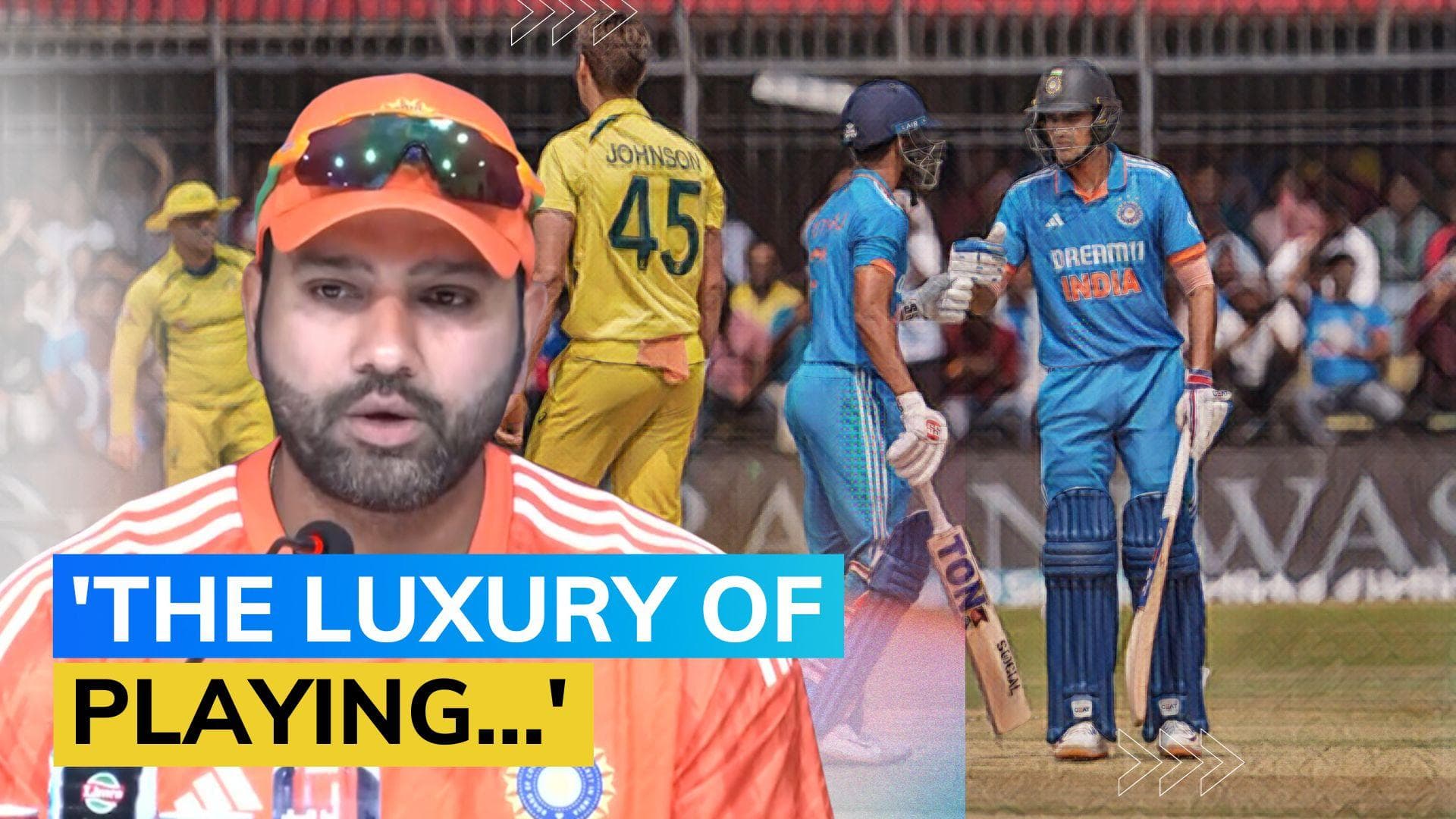 Watch: Rohit Sharma on India's spin options against Australia, Shubman Gill's inclusion | ODI World Cup 
