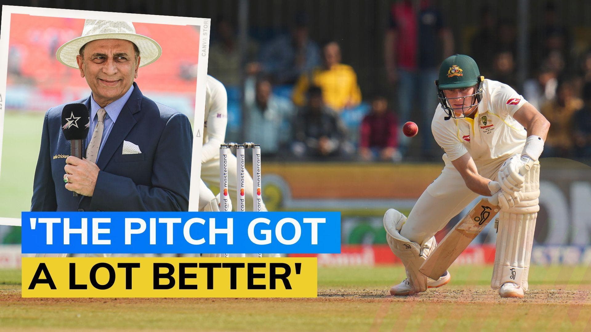 IND vs AUS: Gavaskar lashes out at ICC for 'harsh' rating of Indore pitch