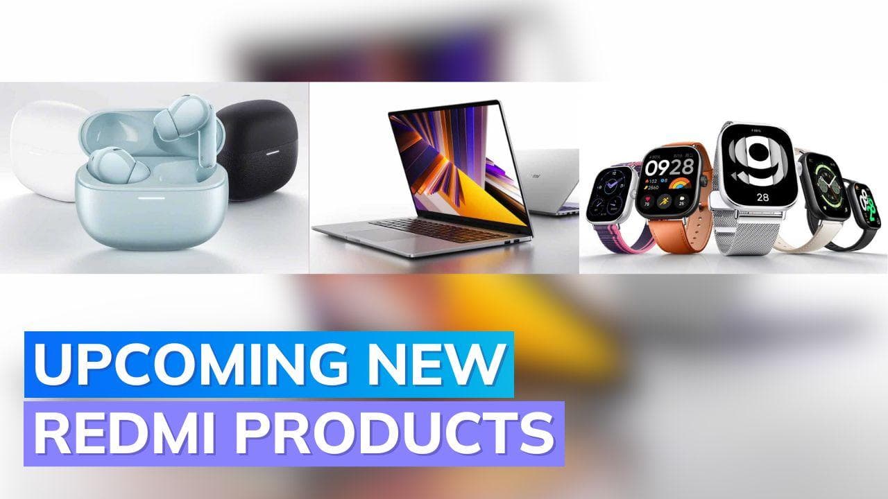 Redmi Book 16 (2024), Redmi Buds 5 Pro, Redmi Watch 4 launch date revealed