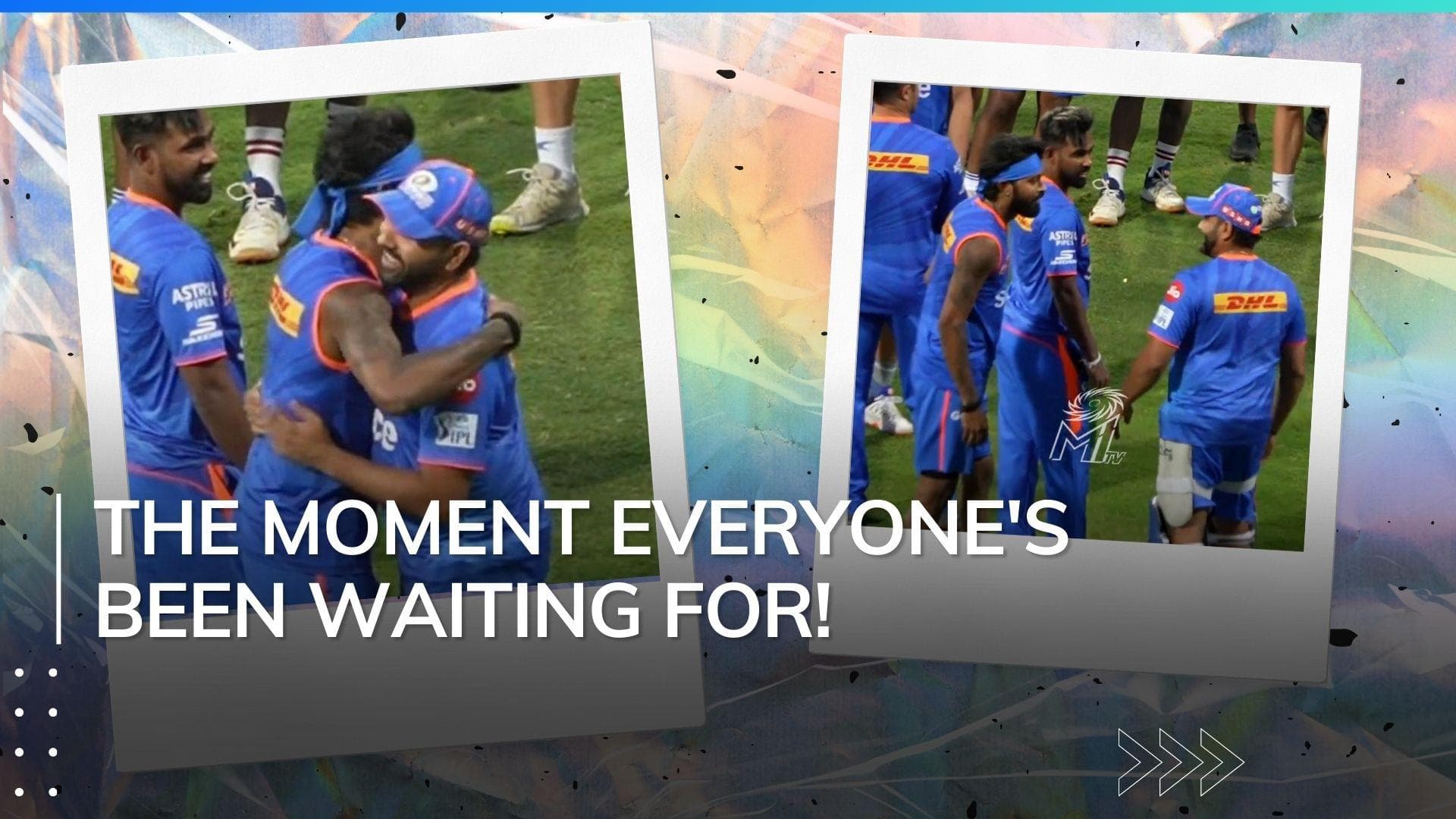 Watch: Rohit Sharma and Hardik Pandya share a hug during Mumbai Indians training session | IPL 2024