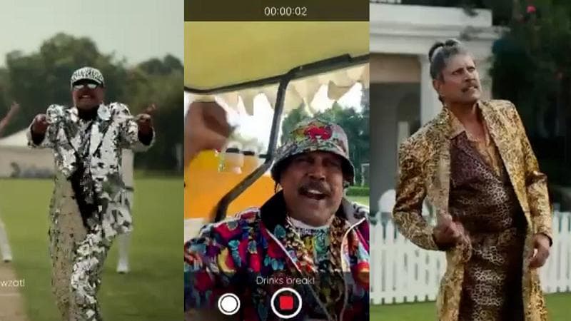 Watch! Kapil Dev's hilarious imitation of Ranveer Singh in a new CRED commercial