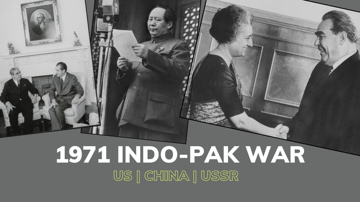 50 years of 1971 war | 1971 India-Pak war: role of US, China and USSR